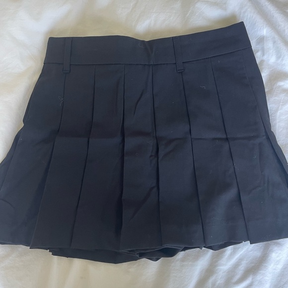 Zara Black Pleated Skirt - Picture 6 of 6